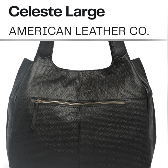 Gorgeous Brand New Black Purse from American Leather Co. NWT.